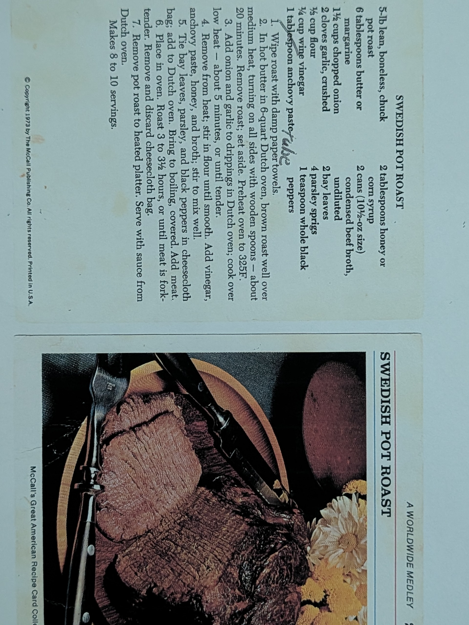 Swedish Pot Roast